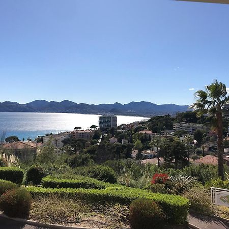 Appt Vue Mer Exceptionnelle Sur Baie De Cannes Exterior foto