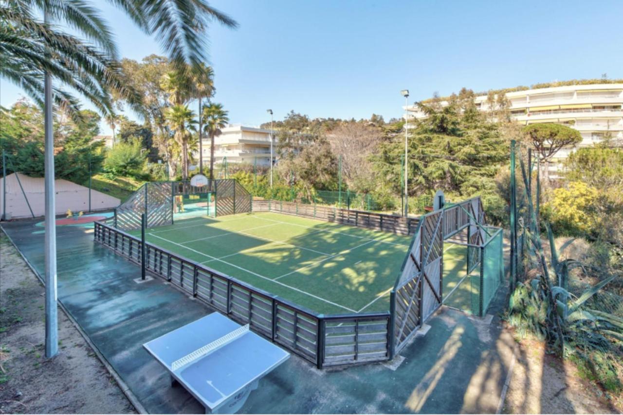 Appt Vue Mer Exceptionnelle Sur Baie De Cannes Exterior foto