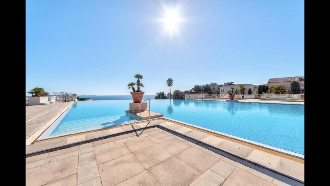 Appt Vue Mer Exceptionnelle Sur Baie De Cannes Exterior foto